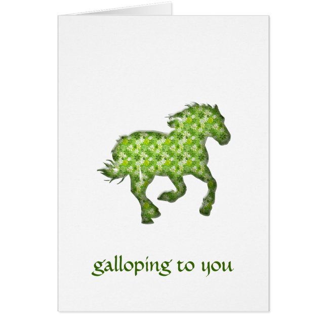 green horse (Front)