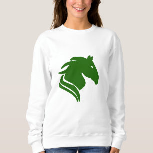 Green Horse Zodiac Energy Sweatshirt