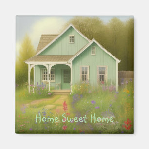 Green House Housewarming Magnet