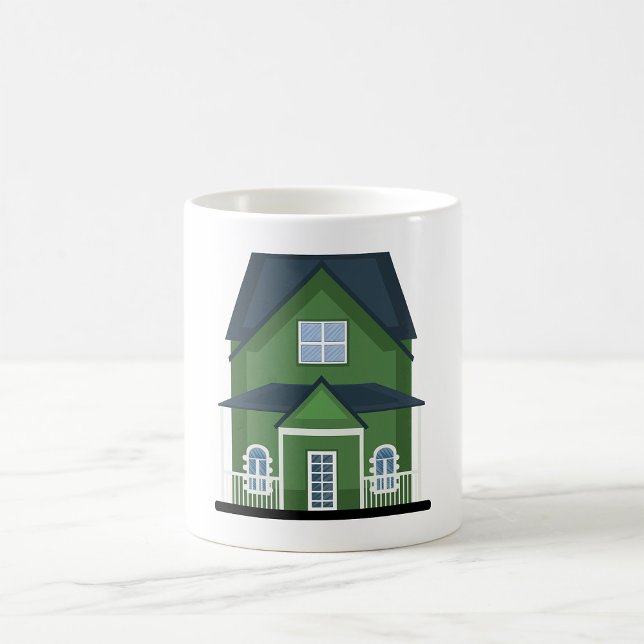 Green House Residential Building Coffee Mug (Creator Uploaded)