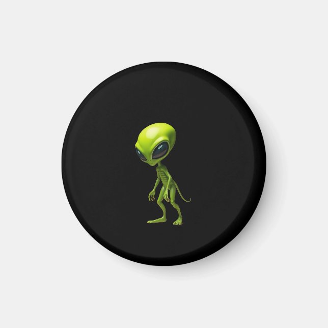 Green humanoid magnet (Front)