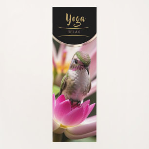 Green Hummingbird - Yoga Mat