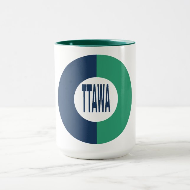 Green Hunter Combo mug 444 ml OTTAWA (Center)