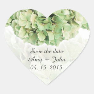 Green hydrangea wedding favour tags hydrangea2