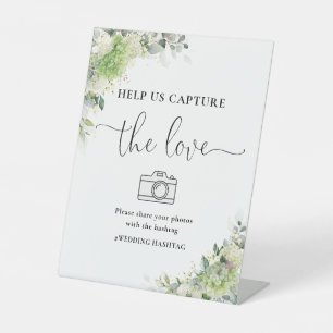 Green Hydrangeas Help Us Capture The Love Sign