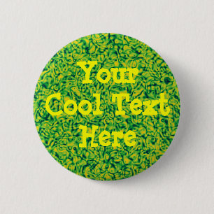 Green Impressionism Template 2 Inch Round Button