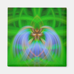 Green Intricacy Magnet