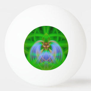 Green Intricacy Ping Pong Ball