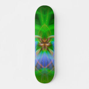 Green Intricacy  Skateboard
