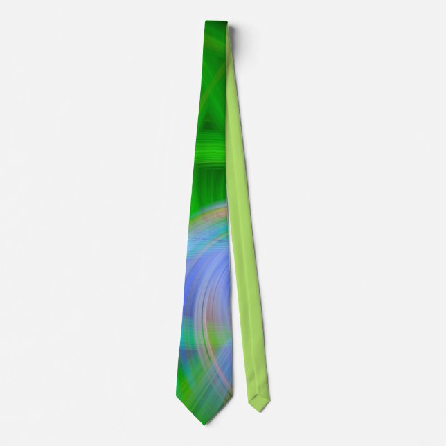 Green Intricacy  Tie (Front)