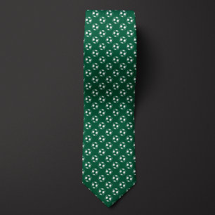 Green Inverted Soccer Futbol Tie