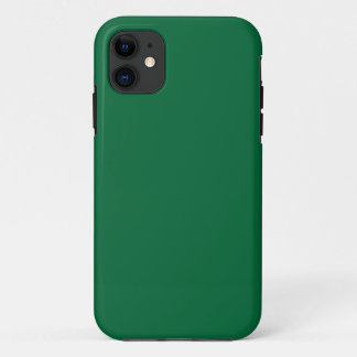 Green iPhone Case Matte Minimalist Slim Cover