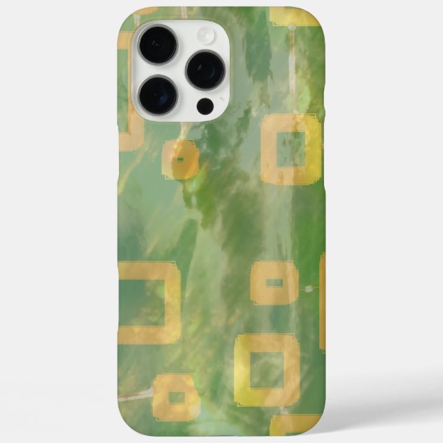 Green iPhone / iPad case (Back)