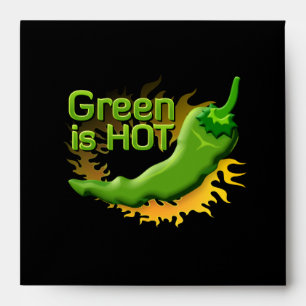 Green is HOT Envelopes