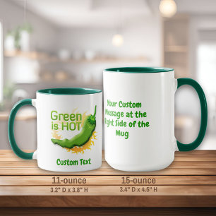 Green is HOT Mug