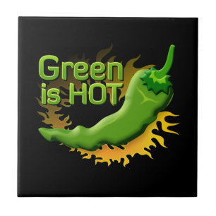 Green is HOT Tile