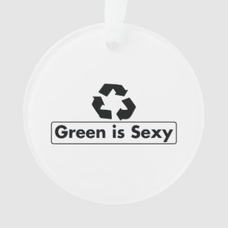 Green is sexy ornament