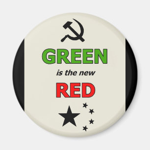 Green is the new Red magnet