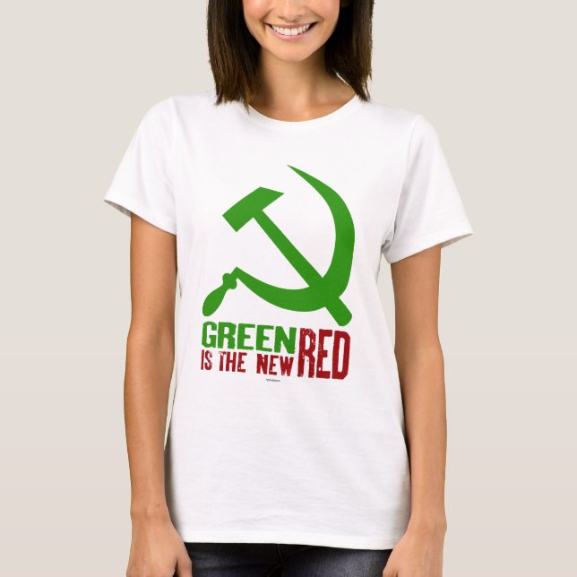 Green is the New Red shirts (Front)