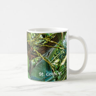 Green Island Coconuts Palm Tree Coffee Mug