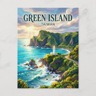 Green Island Taiwan Postcard