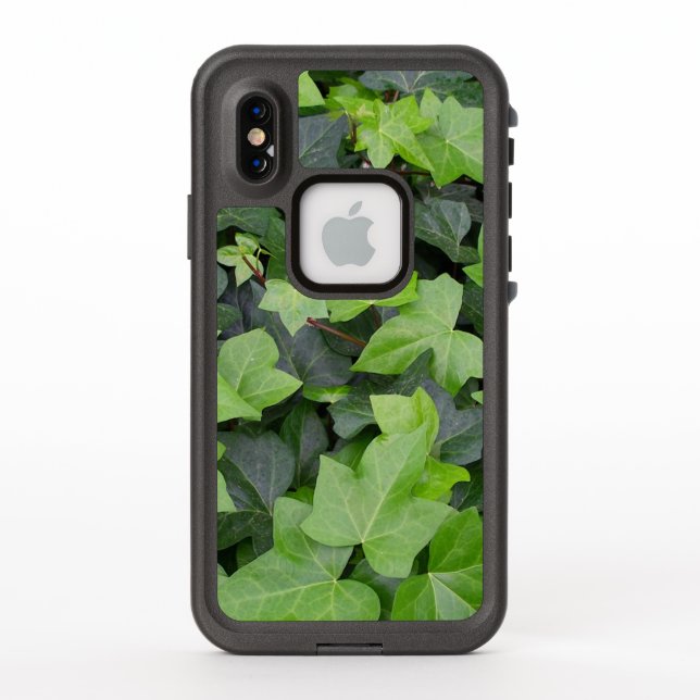 Green Ivy Botanical Print LifeProof iPhone Case (Back)