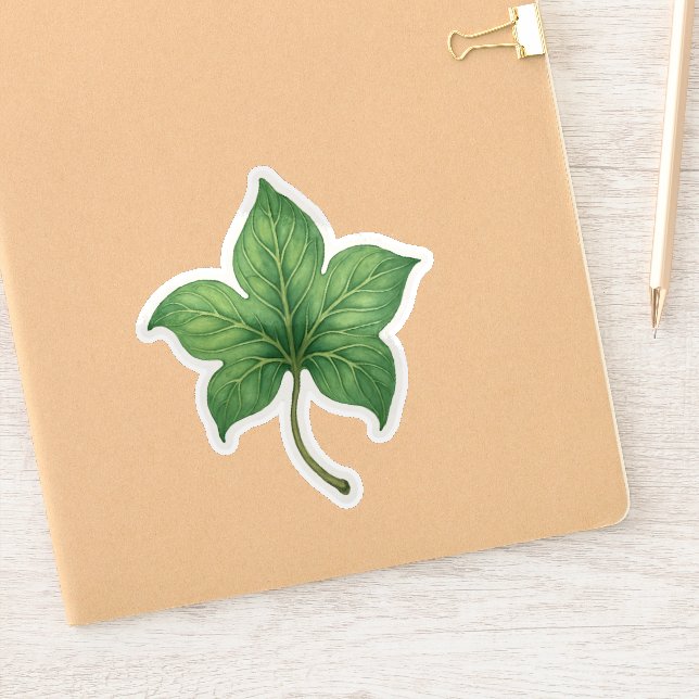 Green Ivy Leaf Botanical (Notebook)
