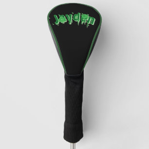 Green Jayden Name, Golf Head Cover