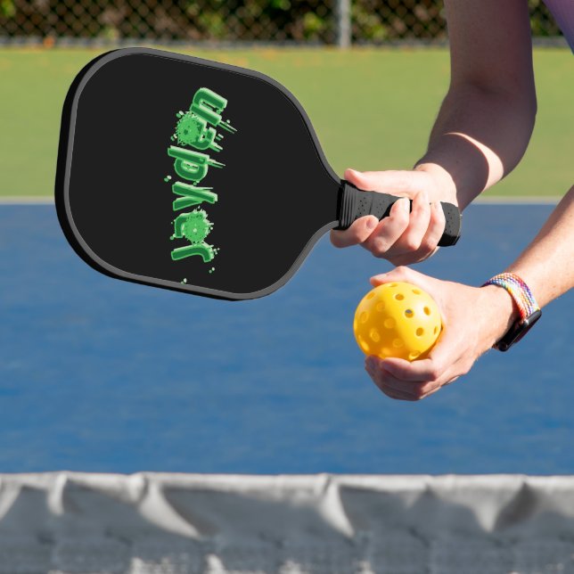 Green Jayden Name, Pickleball Paddle (Insitu)