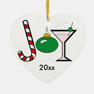 Green Joy Of Christmas Keepsake Ornament