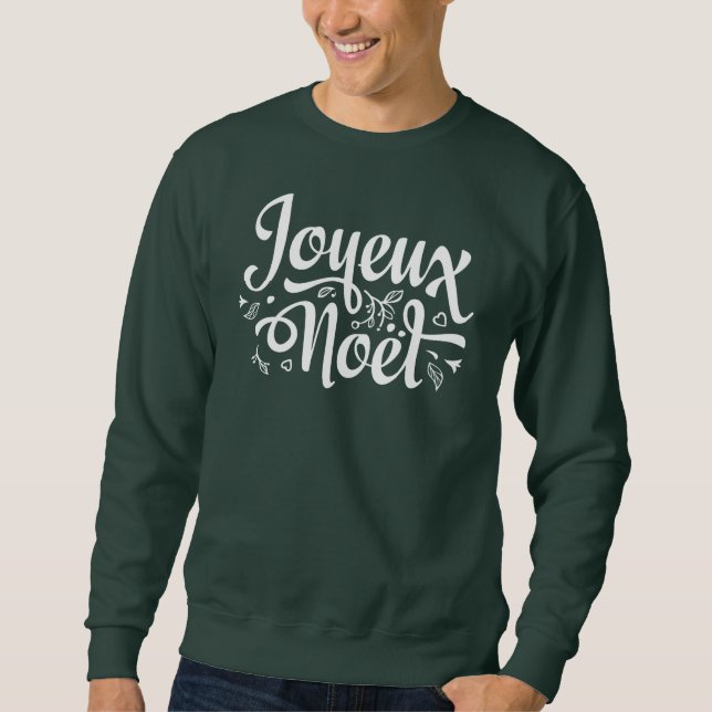 Green Joyeux Noel Sweatshirt (Front)