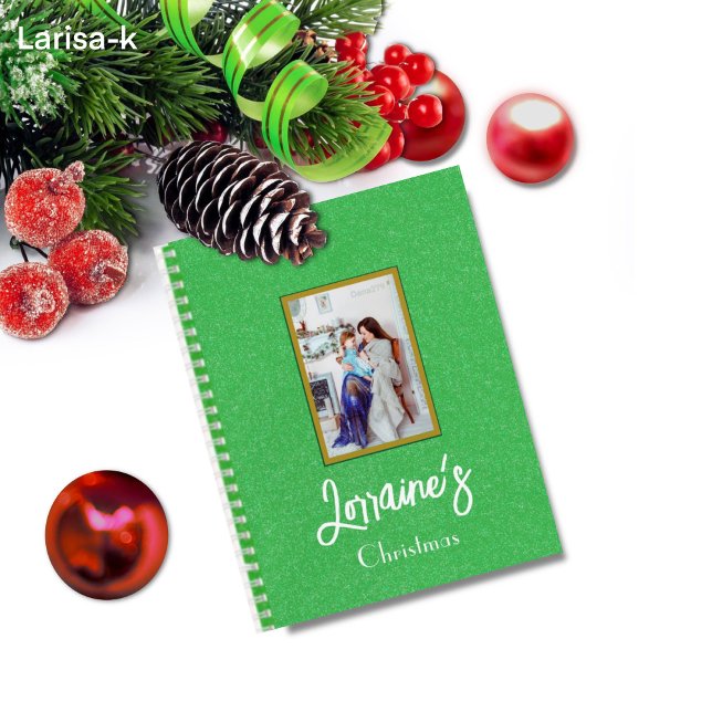 Green Joyoux Noel Spiral Notebook (Creator Uploaded)