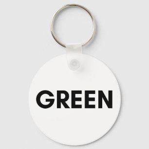 green keychain