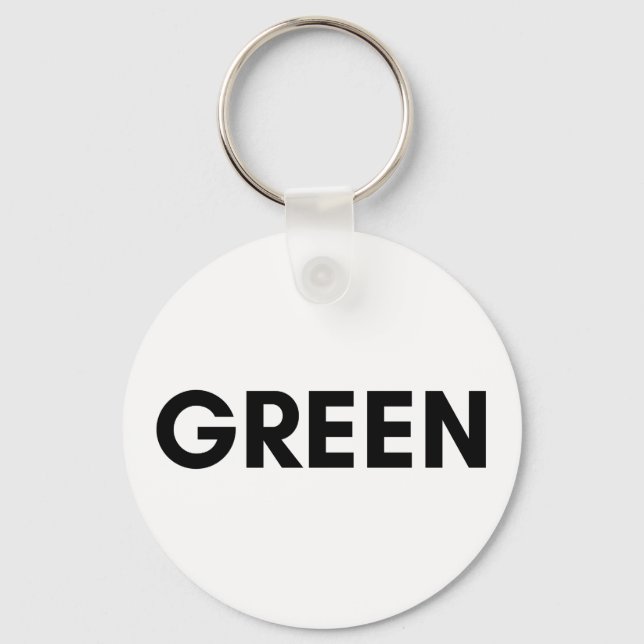 green keychain (Front)