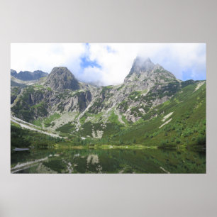 Green Kiezmarski Pond, Tatras Poster