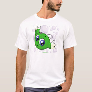 Green Kiko swishing through Kiko Lake T-Shirt