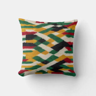 Green Kilim Throw Pillow for a Chic, Boho Look"