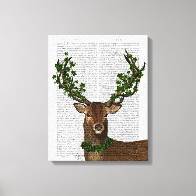 Green King 2 Canvas Print (Front)