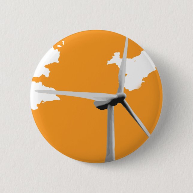 Green Knowes Wind Farm 2 Inch Round Button (Front)