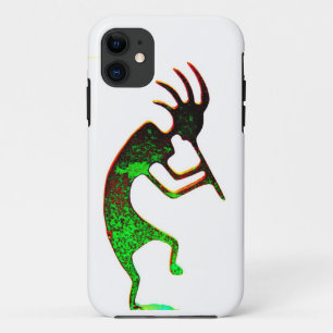 Green kokopelli case