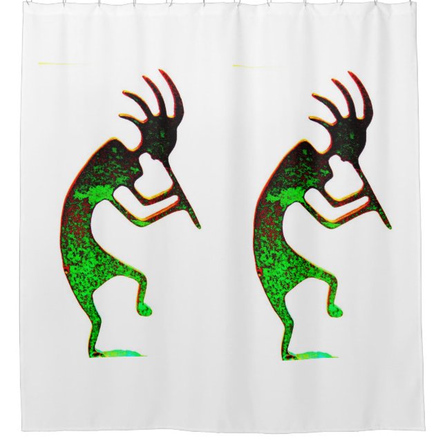 green kokopelli pattern (Front)