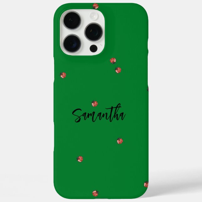 Green Ladybug  Case-Mate iPhone Case (Back)