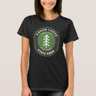 Green Lakes State Park New York NY Forest Tree Vac T-Shirt