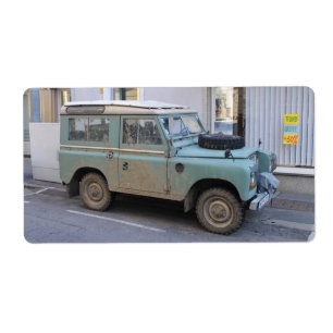 Green Land Rover