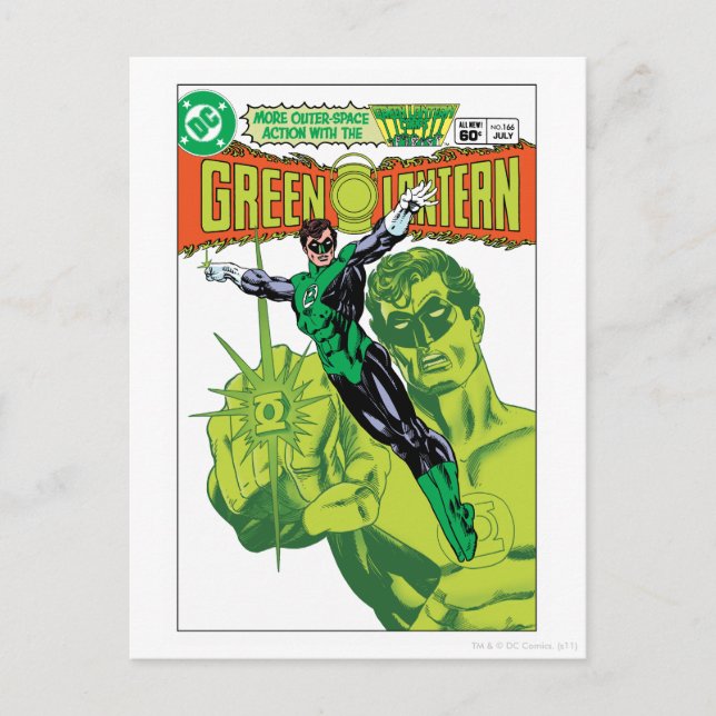 Green Lantern - Action Comic Cover Postcard (Front)