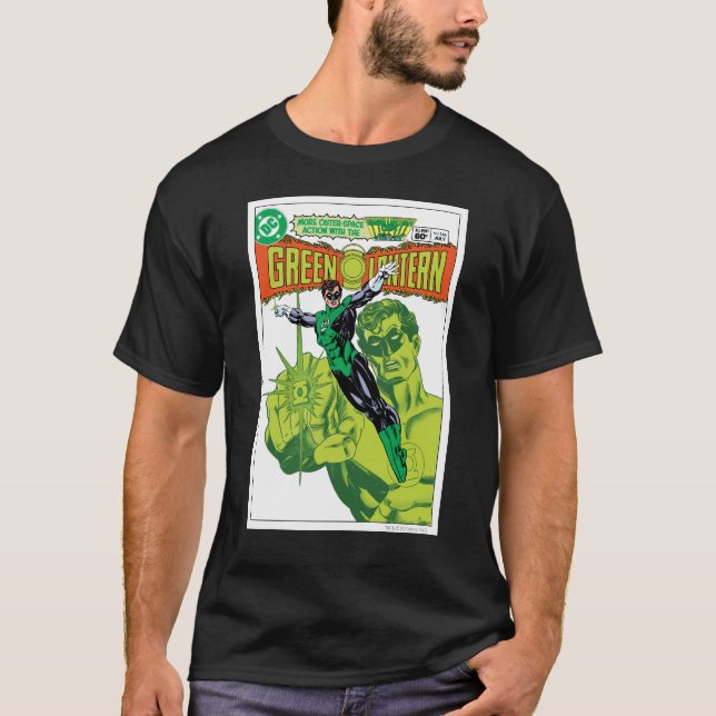 Green Lantern - Action Comic Cover T-Shirt (Front)