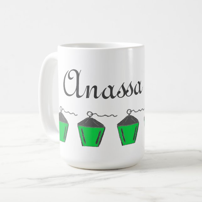 Green Lantern Anassa kata Mug Bryn Mawr (Front Left)