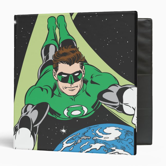 Green Lantern and Earth Binder (Front/Inside)