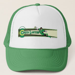 Green Lantern and Logo Trucker Hat