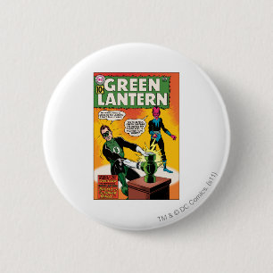 Green Lantern and Sinestro Cover 2 Inch Round Button